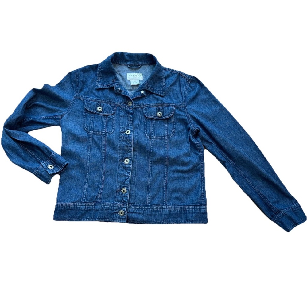 Hennes collection lightweight ladies size 10 blue denim jacket/Shirt/Shacket - Picture 12 of 12